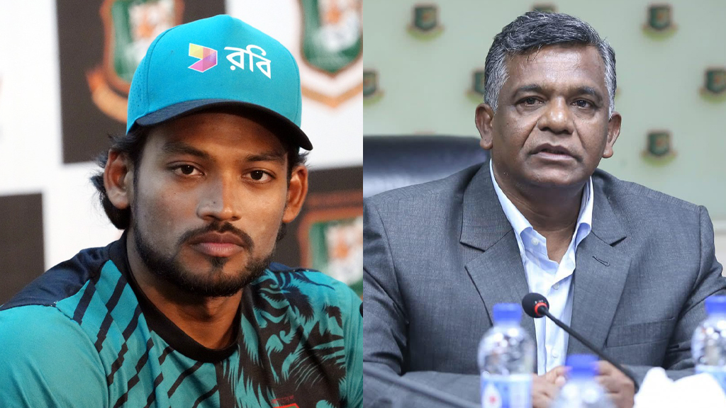 শান্তদের বিভ্রান্ত না করার আহ্বান বিসিবি সভাপতির