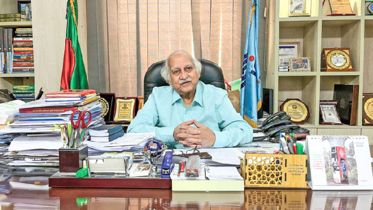 উচ্চতর গবেষণার পরিবেশ গড়ে তুলেছে ইউজিসি:  অধ্যাপক ড. এস এম এ ফায়েজ