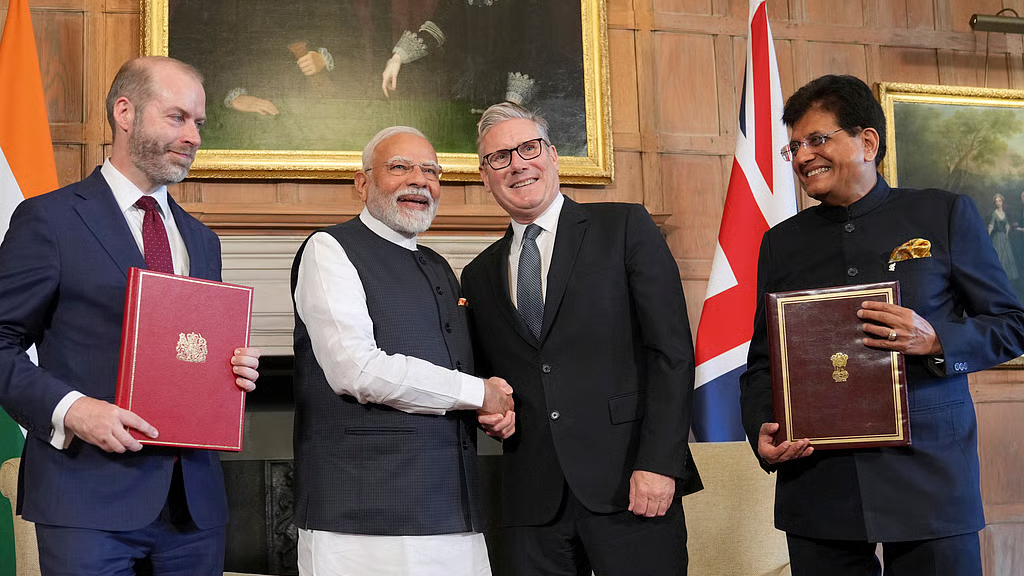 ভারত-যুক্তরাজ্য ঐতিহাসিক মুক্ত বাণিজ্য চুক্তি, ১১ বিলিয়ন ডলারের বাণিজ্য বাড়বে