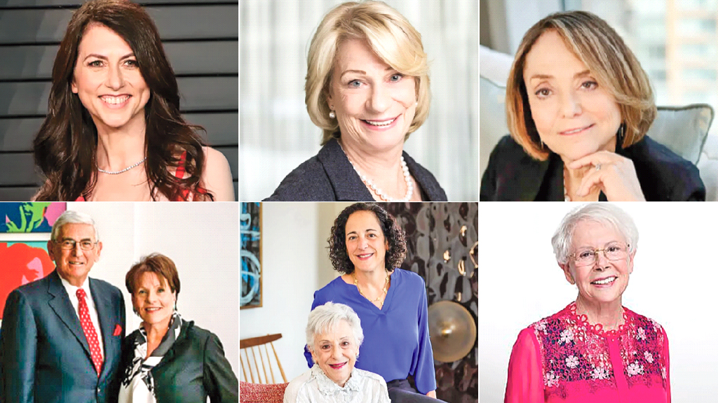 যুক্তরাষ্ট্রের শীর্ষস্থানীয় ২৫ দানবীরের তালিকায়
৬ নারী