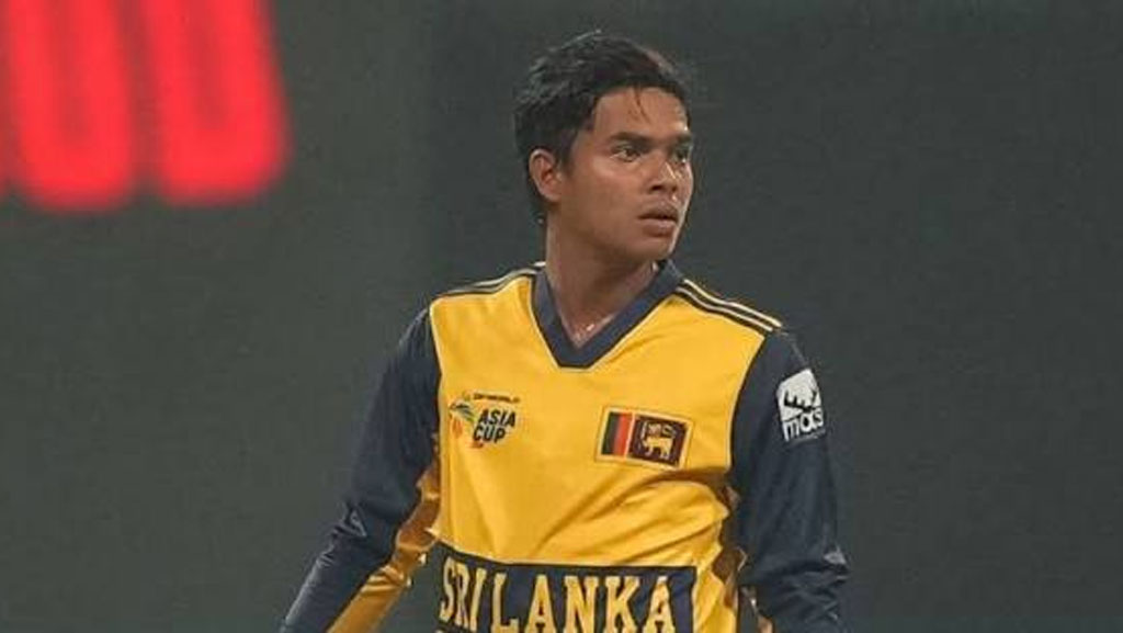 জিতেই বাবা হারানোর খবর পেলেন লঙ্কান স্পিনার