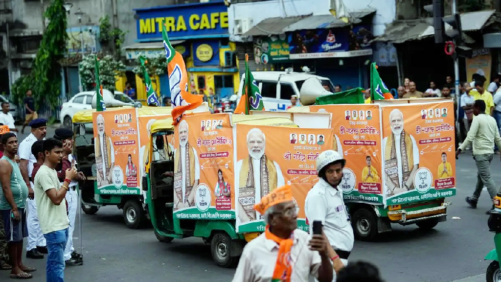 পশ্চিমবঙ্গে নির্বাচন: বিজেপি কি পারবে ১০০ আসনের গণ্ডি পার করতে