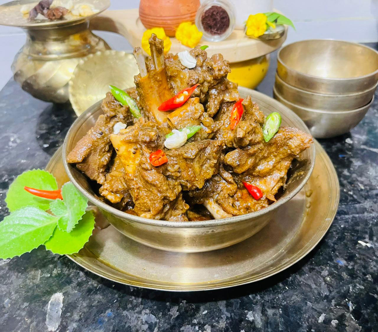 পূজায় পাতে থাকুক ভিন্ন স্বাদের খাবার