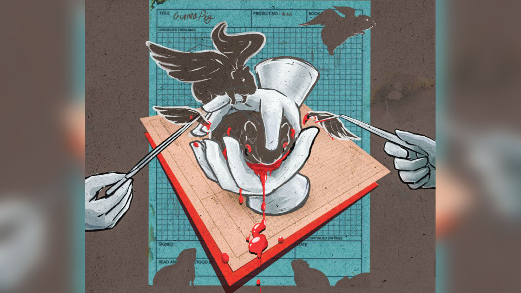 প্রাচ্যনাট স্কুলের সমাপনী প্রযোজনা মামুনুর রশীদের ‘গিনিপিগ’