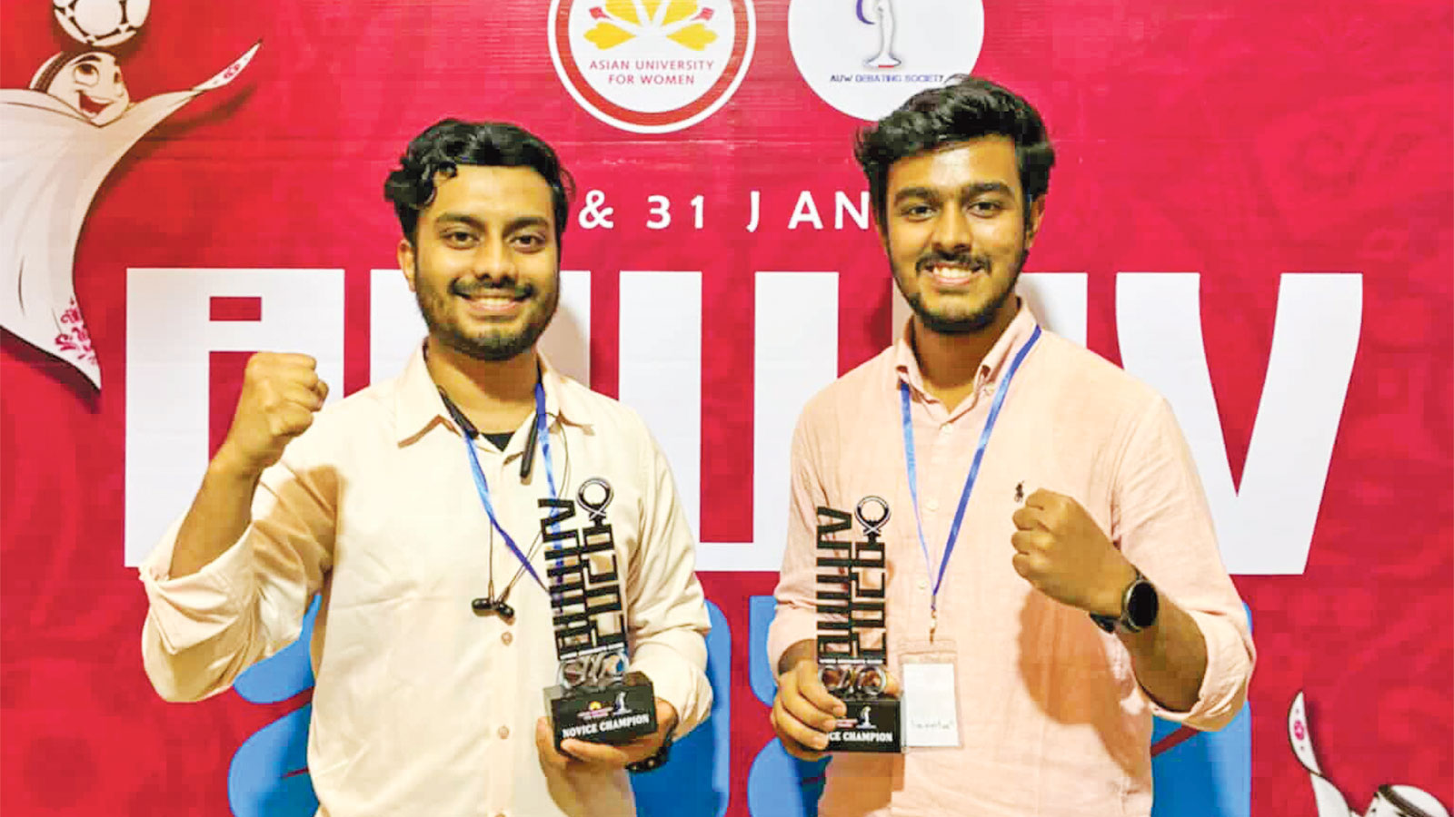 আন্তবিশ্ববিদ্যালয় বিতর্কে বুটেক্সের সাফল্য