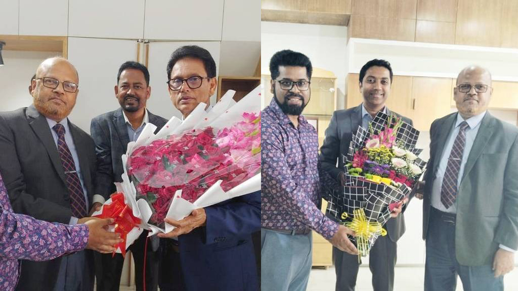 শিক্ষামন্ত্রী ও প্রতিমন্ত্রীর সঙ্গে চাঁবিপ্রবি উপাচার্যের সাক্ষাৎ