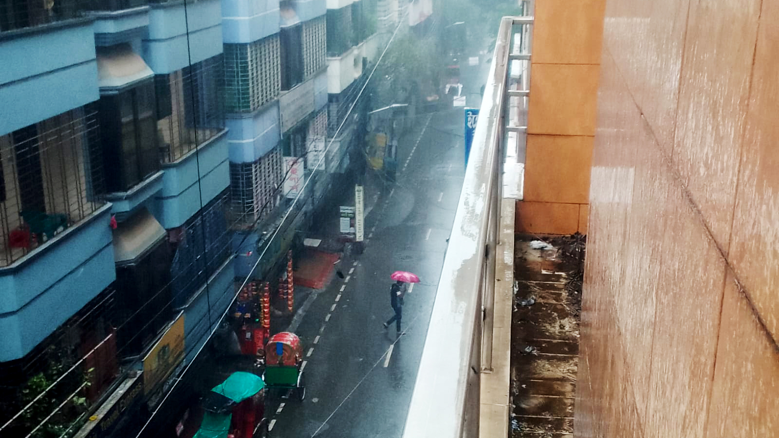 বসন্তে রাজধানীতে ভারী বৃষ্টি