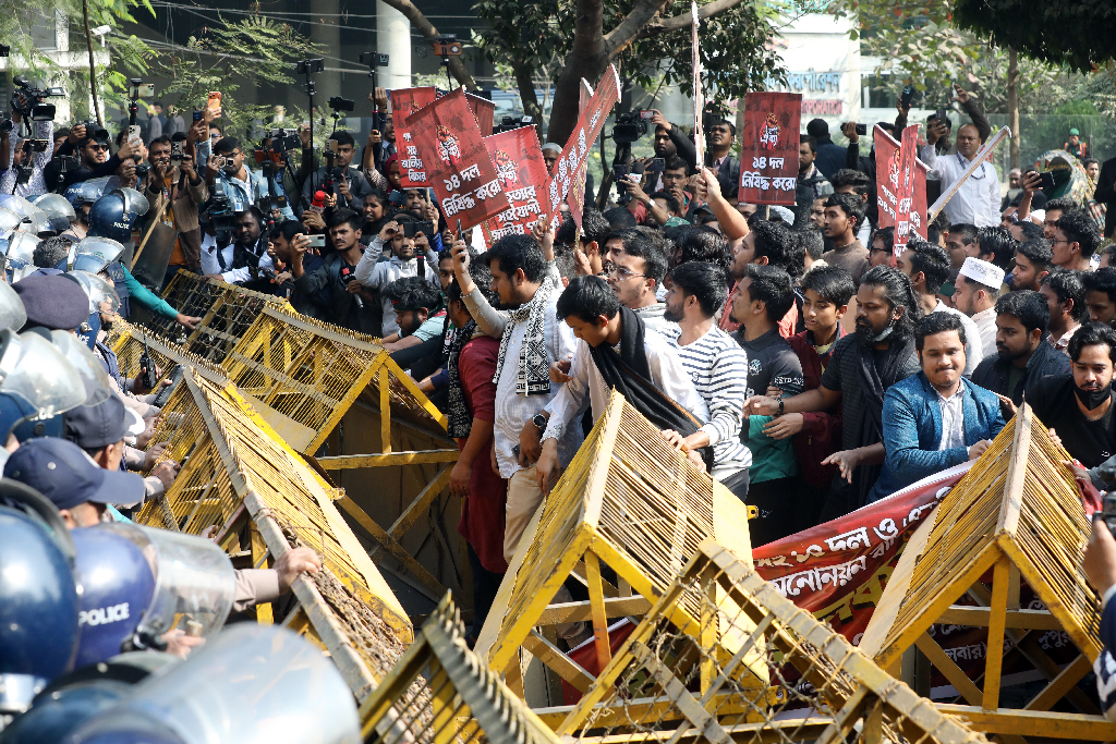 জাপা, ১৪ দল ও এনডিএফের প্রার্থীদের মনোনয়ন বাতিল চায় ‘জুলাই ঐক্য’