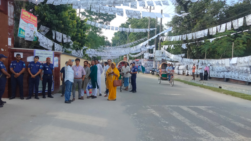 নীলফামারী জেলা পরিষদ নির্বাচনের ভোটগ্রহণ শুরু
