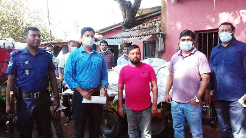 ভেজাল টিএসপি সার জব্দ, জরিমানা