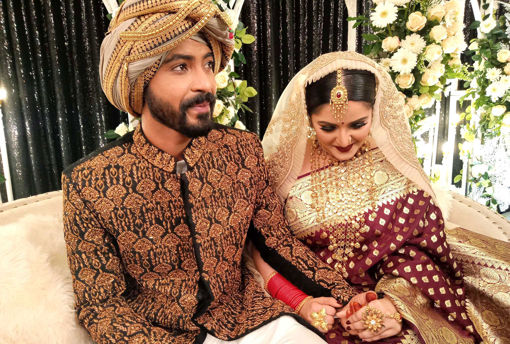 লাজুক পরীমণির সঙ্গে শরিফুল রাজ