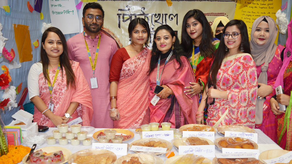 ইউএপিতে হয়ে গেল দিনব্যাপী পিঠা উৎসব ‘পৌষ পার্বণ’