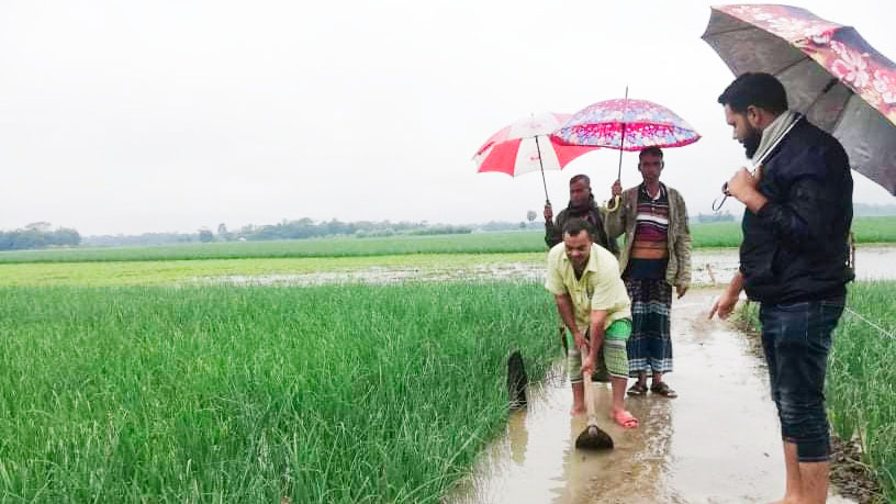 তজুমদ্দিনে  সহায়তা পেলেন মৎস্যজীবীরা