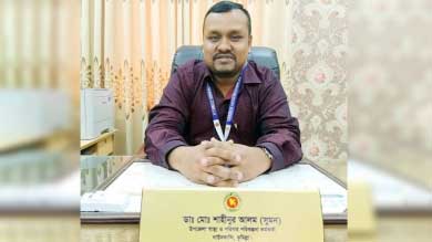 দাউদকান্দি উপজেলা স্বাস্থ্য কর্মকর্তা শাহীনুল আলম ওএসডি