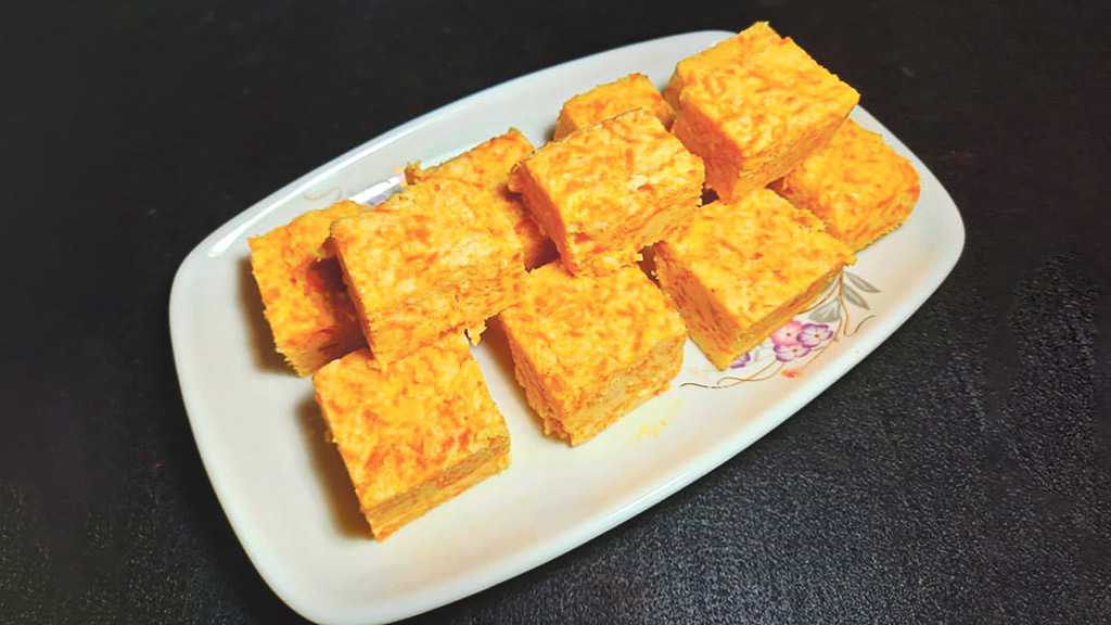 ছানা-গাজরের সন্দেশ