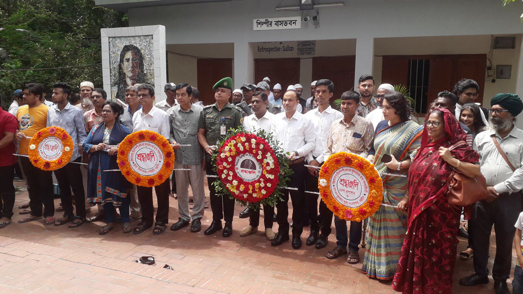 চিত্রশিল্পী এস এম সুলতানের জন্মশতবার্ষিকী উদ্‌যাপন