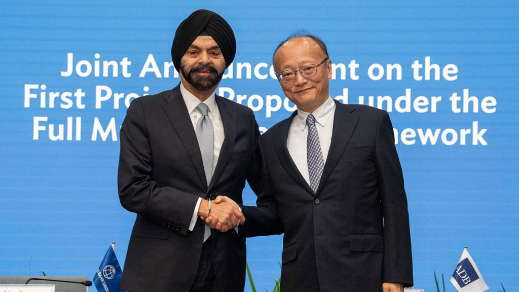 প্রশান্ত মহাসাগরে দুই প্রকল্পের অনুমোদন দিল এডিবি-বিশ্বব্যাংক