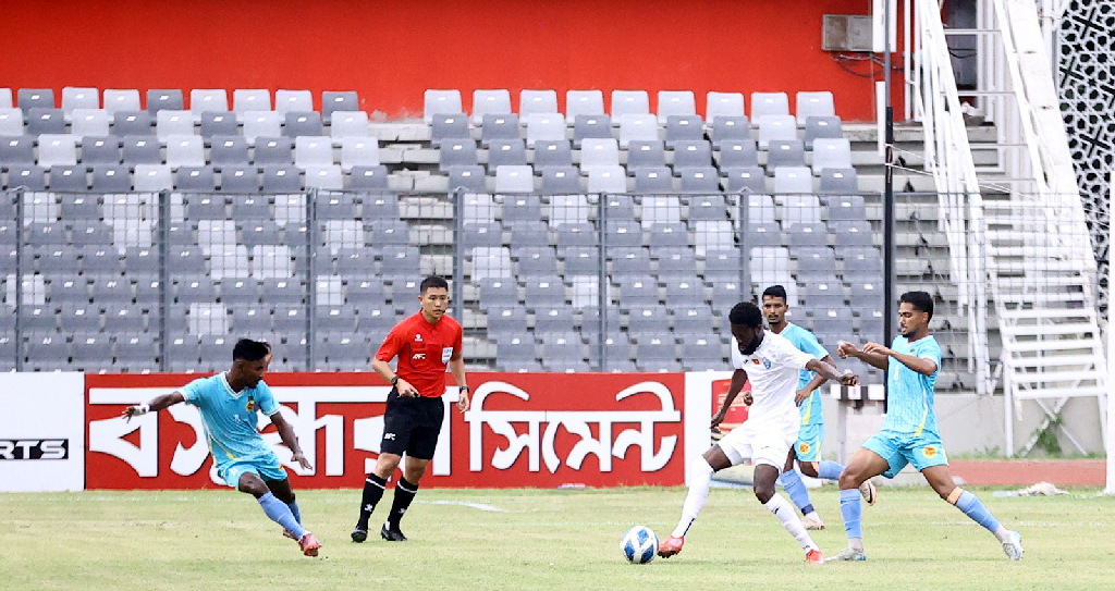 আবাহনীকে হারিয়ে চ্যালেঞ্জ লিগে কিরগিজস্তানের ক্লাব