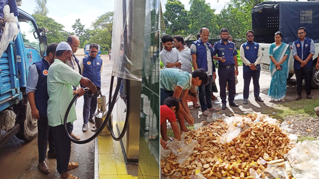 নেই বিএসটিআইয়ের সনদ, দুই প্রতিষ্ঠানকে ৭০ হাজার টাকা জরিমানা