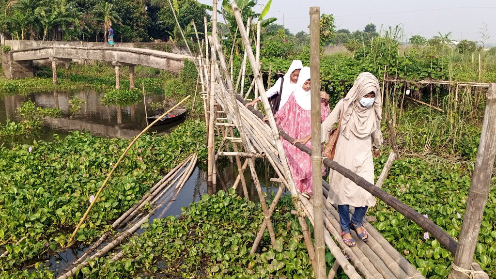 অর্ধেক সেতু, অর্ধেক সাঁকো