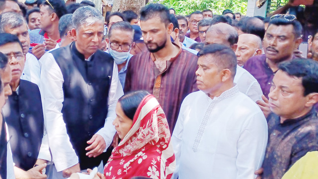 নড়াইলের দিঘলিয়ায় আ. লীগের প্রতিনিধি দল