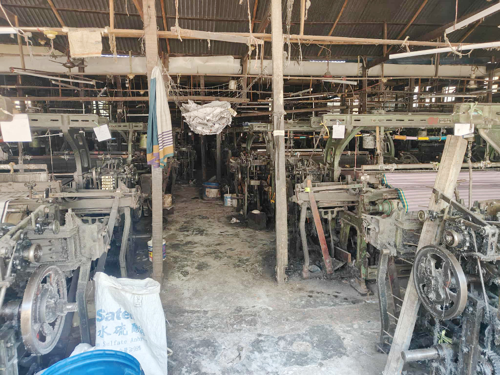 তাঁত ফ্যাক্টরিতে আগুন, ৩৫ লাখ টাকার ক্ষতি