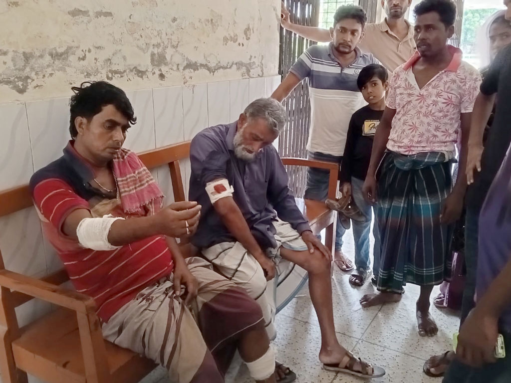 পদ্মার চরে সন্ত্রাসী হামলায় ৮ কৃষক আহত, গরু লুট করে ভূরিভোজ