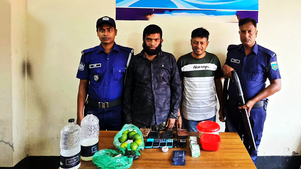 ডাবের পানি খাইয়ে দেড় লক্ষাধিক টাকা লুট, অজ্ঞান পার্টির ২ সদস্য গ্রেপ্তার