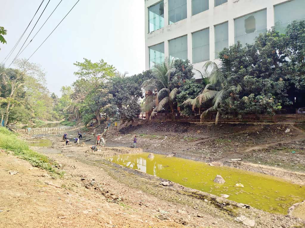 মুক্তেশ্বরীর বুকে চেপে বসেছে আদ্-দ্বীন হাসপাতাল