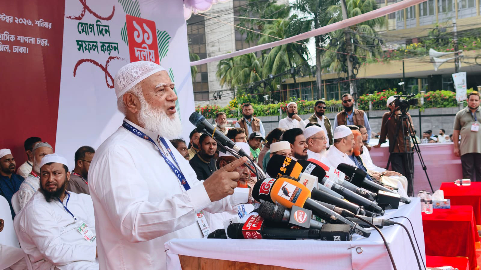 লংমার্চে বাধা এলে লড়াই করেই গন্তব্যে পৌঁছাব: ডা. শফিকুর রহমান