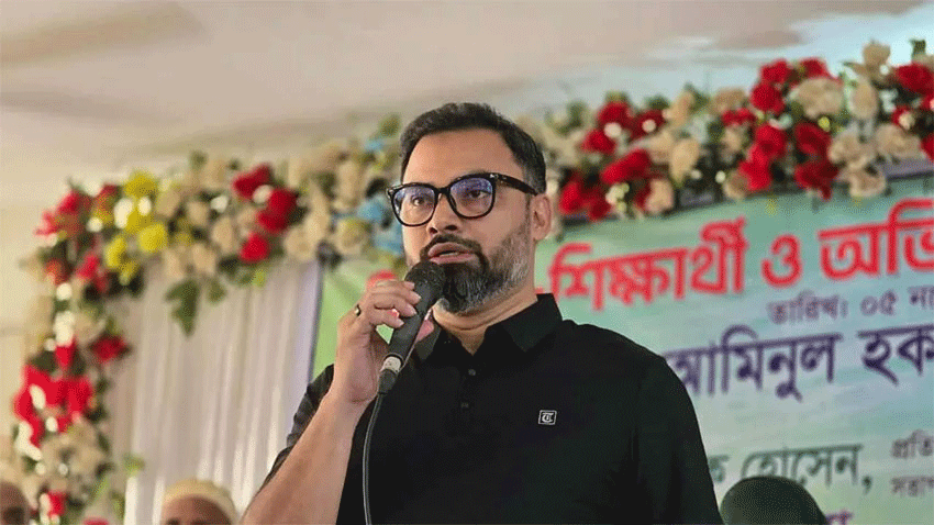 দেশের খেলাধুলাকে দলীয় ও রাজনীতিমুক্ত করার অঙ্গীকার আমিনুল হকের