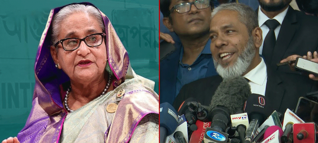 গুমের মামলায়ও শেখ হাসিনার রাষ্ট্রনিযুক্ত আইনজীবী
সেই আমির হোসেন