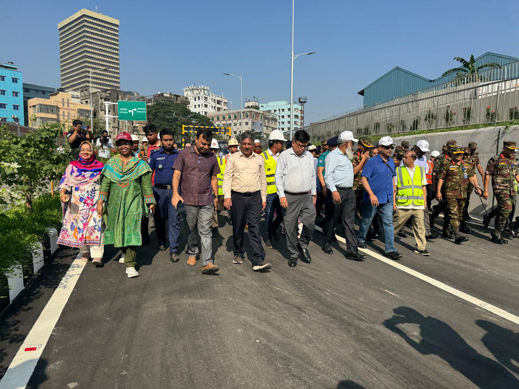 চালু হলো টিটিপাড়া আন্ডারপাস