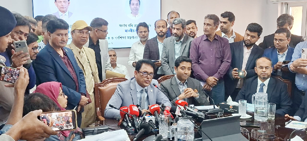 নকল-প্রশ্নফাঁস আর ফিরবে না: শিক্ষামন্ত্রী মিলন