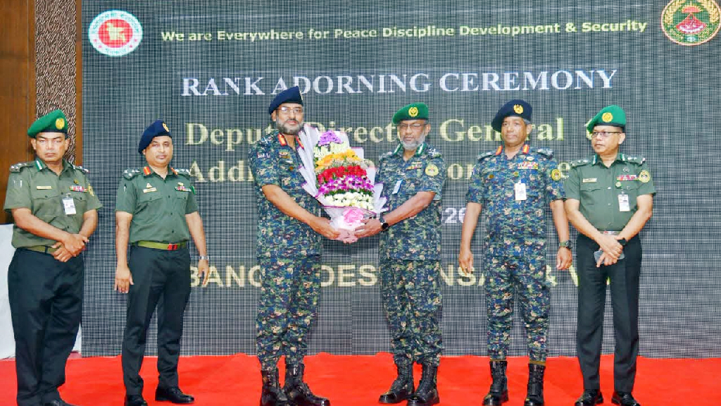 আনসার-ভিডিপির অতিরিক্ত মহাপরিচালক পদে পদায়ন-সংবর্ধনা অনুষ্ঠিত