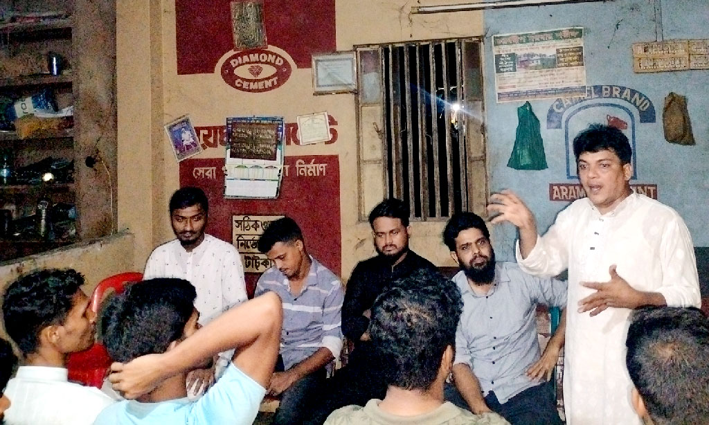 এনসিপির কেন্দ্রীয় নেতাদের আগমন ঘিরে প্রস্তুতি সভা