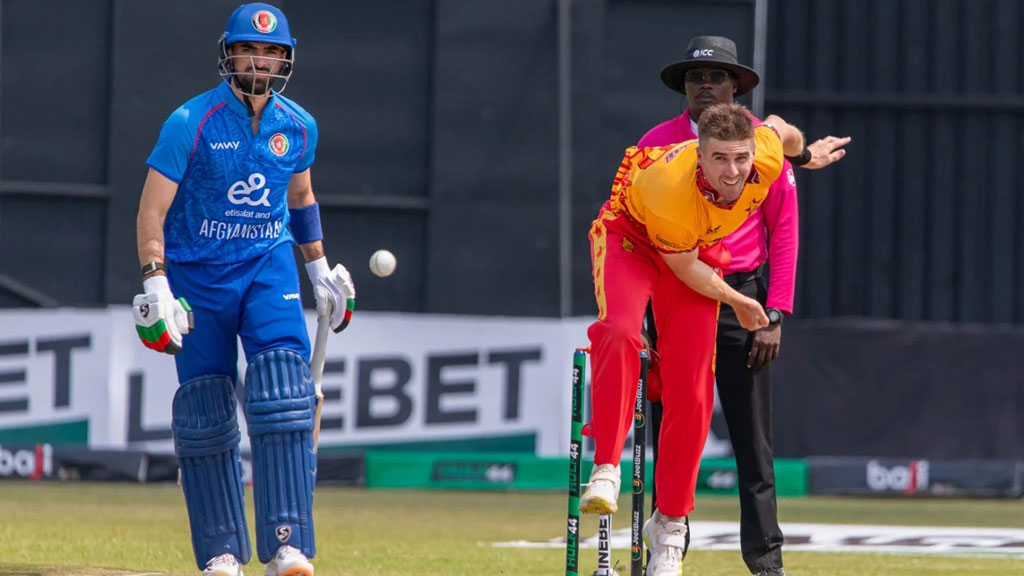 বাংলাদেশ সিরিজে ধবলধোলাইয়ের বদলা জিম্বাবুয়ের ওপর নিল আফগানরা