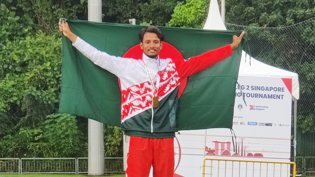 ৬ বছর পর এশিয়ান আর্চারিতে সোনা জিতল বাংলাদেশ