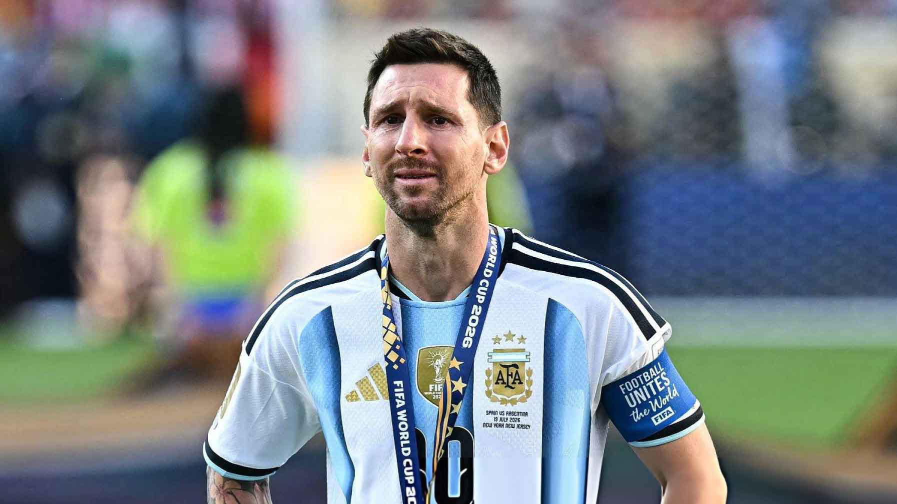 শেষটা রঙিন হলো না মেসির