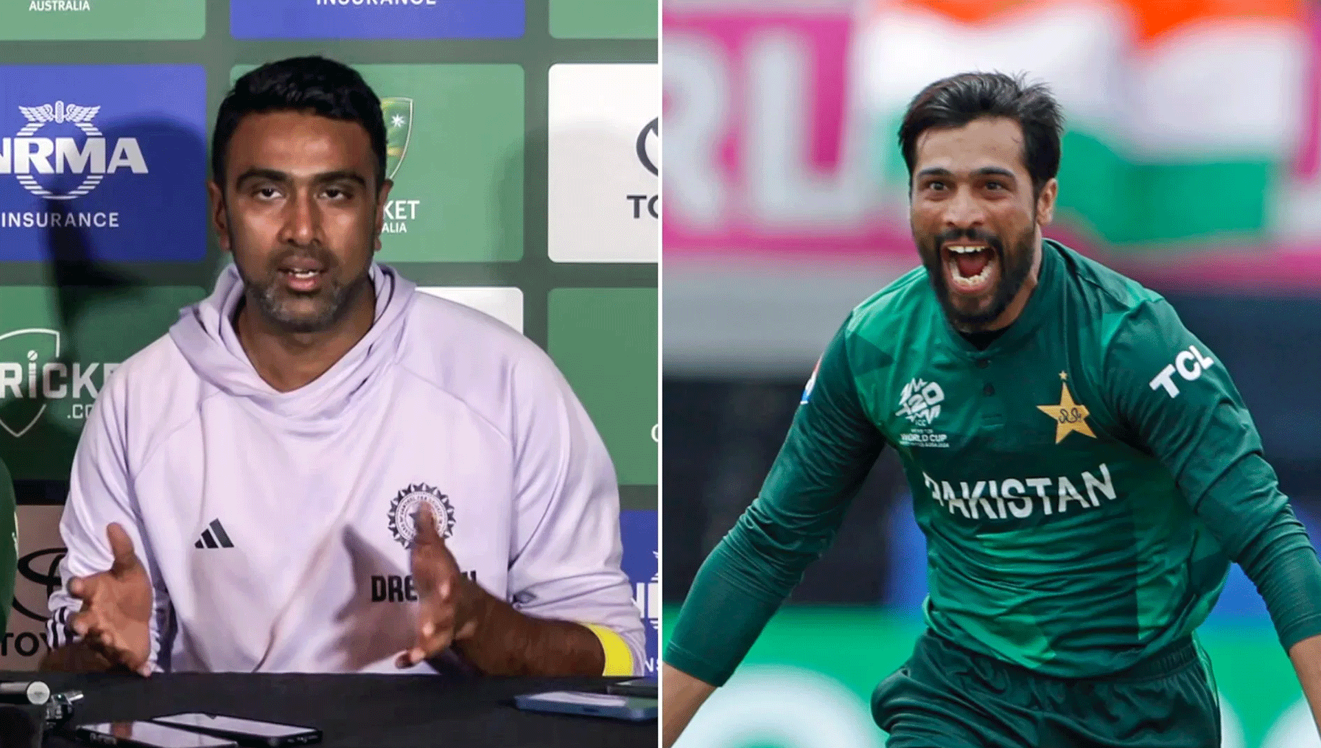 আমিরকে এবার ধুয়ে দিলেন অশ্বিন