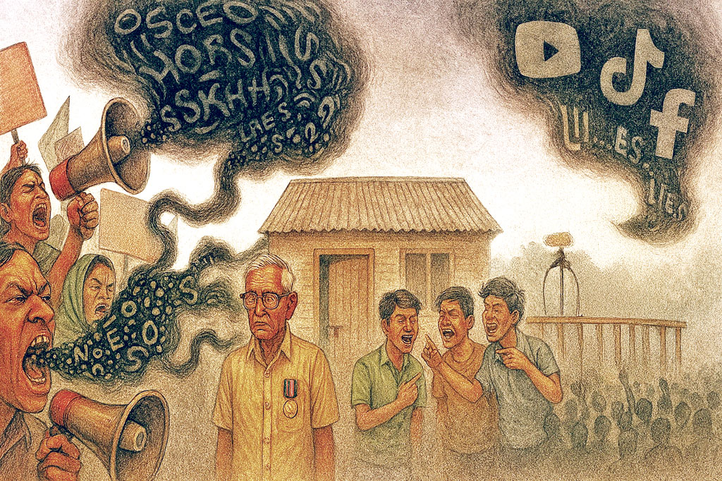 অশালীন শব্দ উচ্চারণ ও মিথ্যা বলার সংস্কৃতি