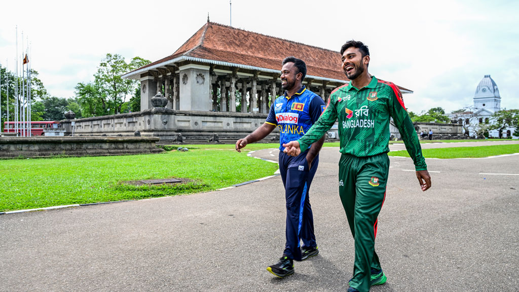 শান্ত-মিরাজদের সঙ্গে ‘মাঠ গরম’ চান আসালাঙ্কা