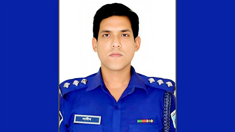 রাষ্ট্রপতি পুলিশ পদক পেলেন এএসপি জাবীর হুসনাইন সানীব