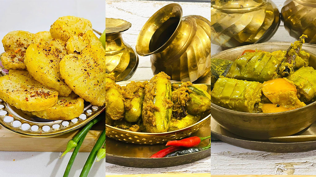অষ্টমীর নিরামিষে মন কাড়বে তিন পদ