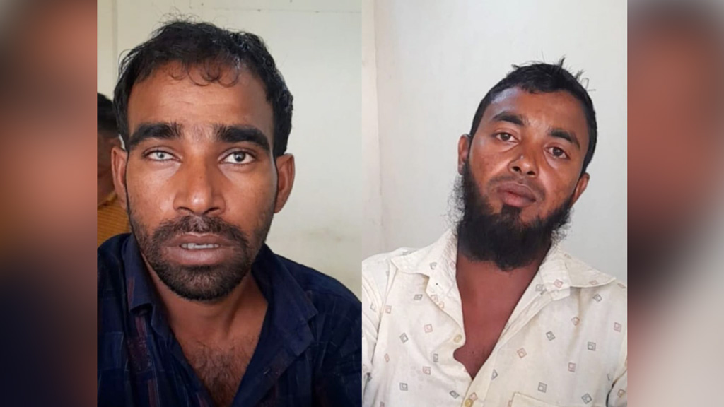 জাফলংয়ে জিরো পয়েন্টের পাথর লুটের ঘটনায় আটক ২