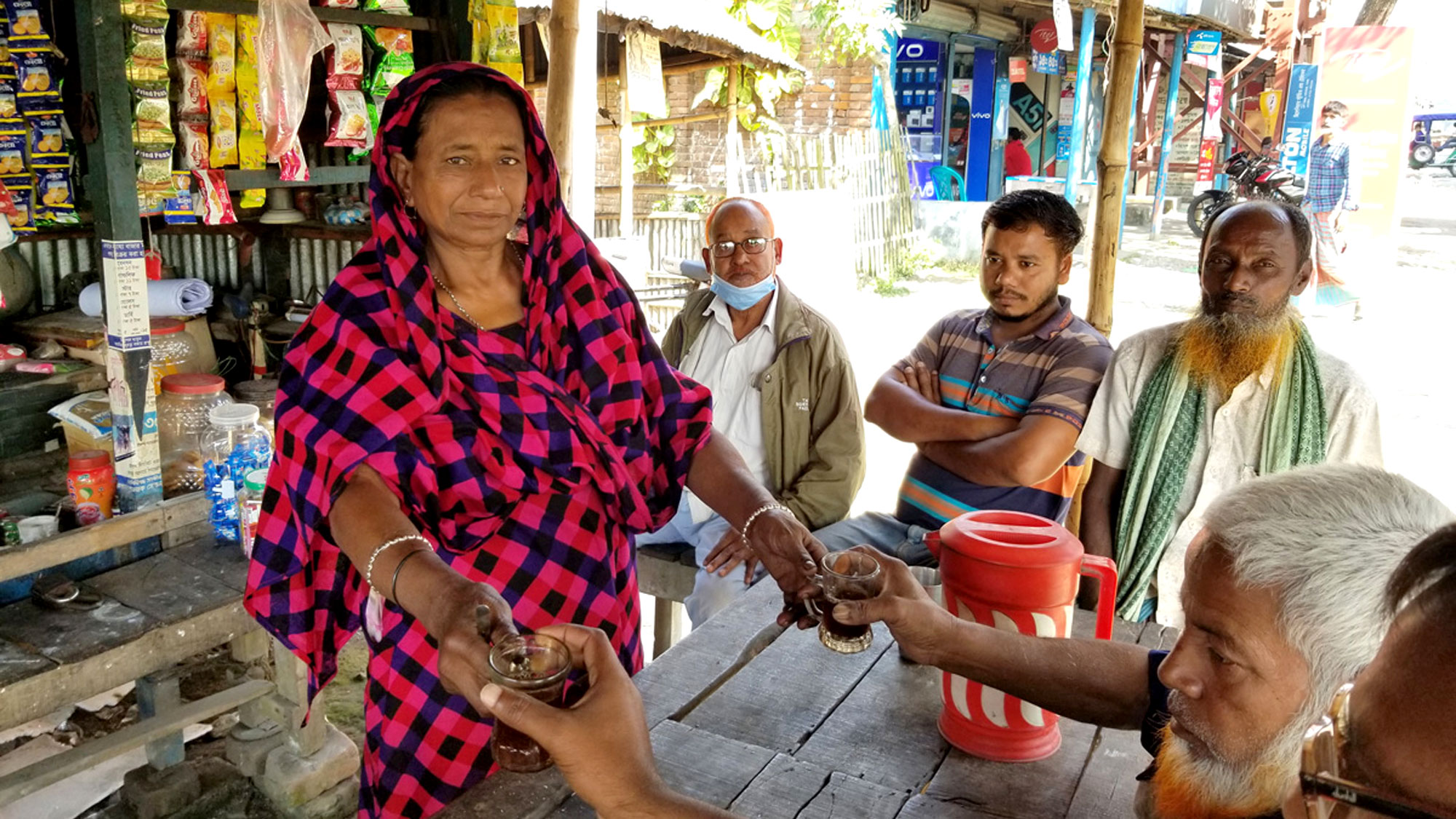 চা বিক্রেতা থেকে ইউপি সদস্য মাজেদা