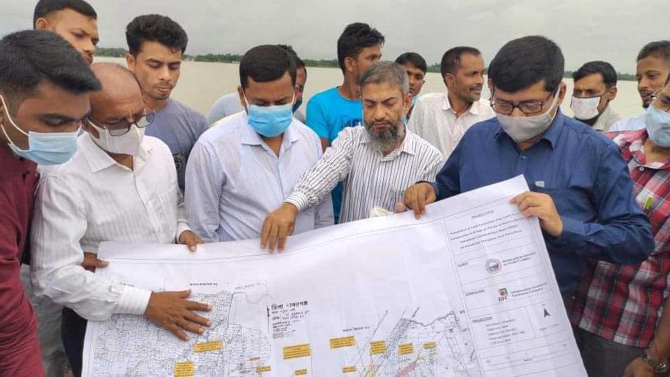 পায়রাকুঞ্জে সেতু নির্মাণ শুরু