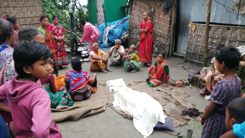 গরু বাঁচাতে গিয়ে বিদ্যুতায়িত হয়ে দম্পতির মৃত্যু