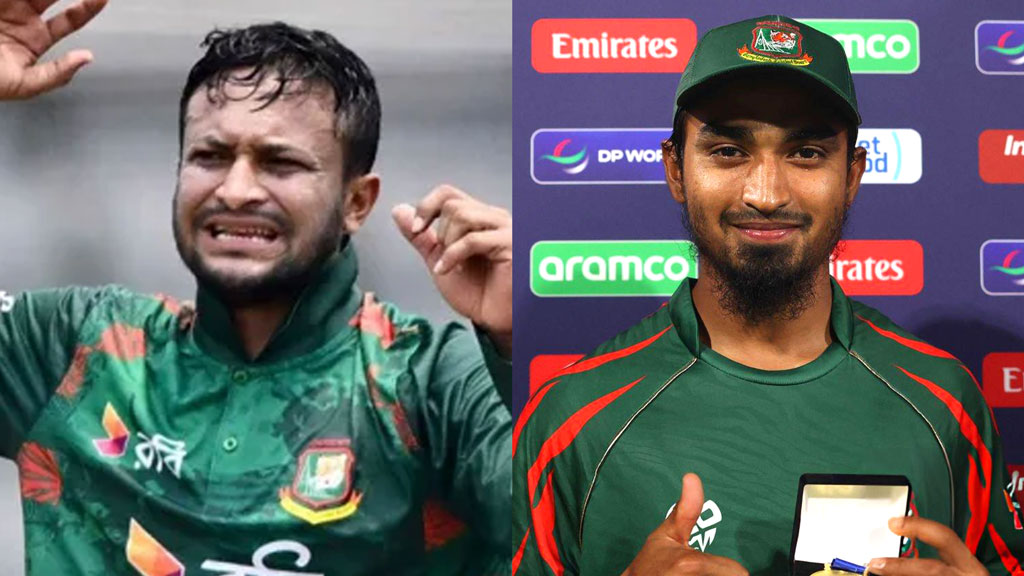 অস্ট্রেলিয়া ম্যাচের আগে আইসিসির সুসংবাদ পেলেন দুই সাকিব
