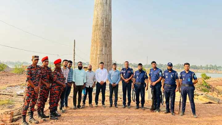 কিশোরগঞ্জে ইটভাটায় ভ্রাম্যমাণ আদালতের অভিযান, ৫ লাখ টাকা জরিমানা